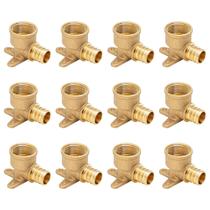 Pex Fittings SUNGATOR 3/4 Drop Ear Elbow, pacote com 12 unidades em latão