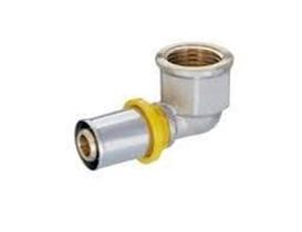 Pex gás cotovelo fêmea 16 x 1/2 rosca fêmea