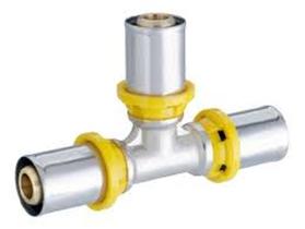 Pex gás tee 16mm Pex gás tee 16mm