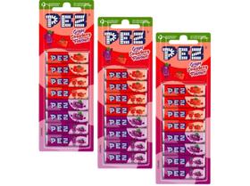 Pez Refil Sabor Grape Strawberry C/ 8un 68g - 3 Unid Pez Refil Sabor Grape Strawberry C/ 8un 68g - 3 Unid