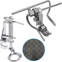 Pézinho Bordado Patchwork + Guia Esquerdo Direito Reta Inds.