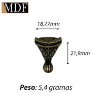 Pezinho Medio para Caixa e Bandeja Ouro Velho