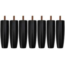Pezinho Para Cama Box Casal Kit 6 Unidades Pé Pes para móveis 12cm Casal Solteiro Pezinho Para Cama Box Casal Kit 6 Unidades Pé Pes para móveis 12cm Casal Solteiro