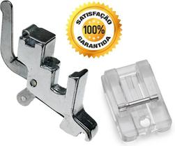 Pezinho Sapata Pregar Ziper Invisivel Patchwork + Adaptador