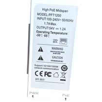 Pft1200 Dahua Fonte High Poe Midspan 54v 100/220v 10/10/1000
