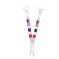 PGM 50pcs Tees de golfe 83mm Acessórios de bolas de golfe transparentes TE025-A