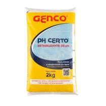 Ph Certo Estabilizante de Ph Genco 2 Kg Elevador de Alcalinidade Para Piscina Ph Certo Estabilizante de Ph Genco 2 Kg Elevador de Alcalinidade Para Piscina