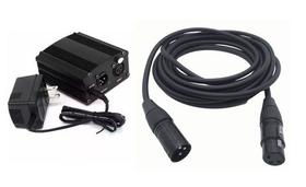 Phantom Power + Cabo XLR 3 metros