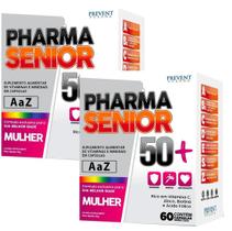 Pharma Senior Mulher 50+ Imunidade Energia Antioxidante 120 Caps Prevent - Prevent Pharma