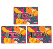 Phebo Kit 3un Sabonete Barra Nectarina da Andaluzia 100g
