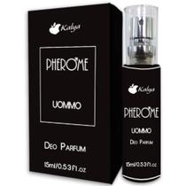 Pherome uommo perfume masculino com estimulador de feromônio 15ml kalya