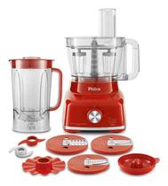 Philco Multiprocessador PMP1600 9 em 1 potência de 1400W cor vermelho
