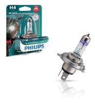 Philips Lampada Farol Moto H4 Xtreme Vision 60/55w +130%