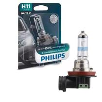 Philips lampada h11 xtreme vision pro150 12v 55w 3500k +150% luz unidade