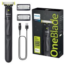 Philips OneBlade Aparador e Barbeador à Prova dÁgua com Carregamento USB