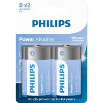 Philips Pilha Alcalina D Cart c/2 LR20P2B/59