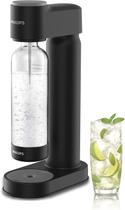 Philips Sparkling Water Maker Soda Maker Soda Streaming Machine para carbonatação com garrafa de carbonatação de 1L, Seltzer Fizzy Water Maker, compatível com qualquer carburador de CO2 de 60L de parafuso (NÃO incluído)