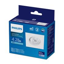 Philips Spot Integrado Led de embutir quadrado 4,2W BR fria 6500K BV