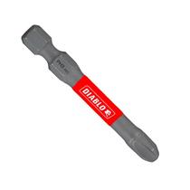 Phillips Drive Bits Diablo PH3, pacote com 5 cm 1/4", hexadecimal
