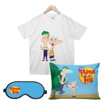 Phineas e Ferb Camisa, Almofada e Máscara de dormir