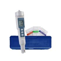 Phmetro Medidor de pH Portátil uso Profissional 0,0 a 14,0 com calibradores Akso