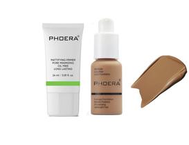 Phoera Makeup Primer Oil Free + Base Phoera - Pronta Entrega