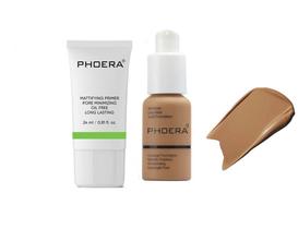 Phoera Makeup Primer Oil Free + Base Phoera - Pronta Entrega