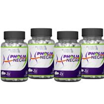 Pholia Negra 500mg 60 cápsulas Kit com 4 - WORLD ECOMMERCE