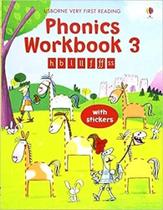 Phonics Workbook 3 - Usborne Very First Reading - Book With Stickers Phonics Workbook 3 - Usborne Very First Reading - Book With Stickers