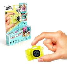 Photo Creator Mini Camera Digital Amarelo - Tire fotos, Grave vídeos - 14 Efeitos Fun