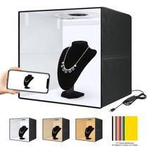 Photo Studio Box Hongbang 20x20cm com anel de luz PD Type-C de 20W