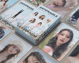 Photocard Le Sserafim Antifragile Girl Group Kpop Lomo Card - lomocard