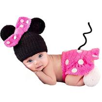 Photography Prop Baby Costume Jastore Crochet Mouse 0-12M