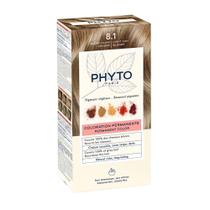 Phytocolor 8.1 Light Ash Blonde / Permanent Color / 1.69 Fl.oz. + 1.69 Fl.Oz. + 0.40 Fl.oz.