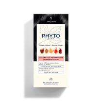 Phytocolor Permanent 1 Black 12ml - Tintura de Cabelo PHYTO sem Amônia