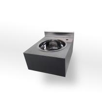 Pia Assepsia Inox 40x35cm 1 Cuba 25cm Mão Francesa Ideal Inox Pia Assepsia Inox 40x35cm 1 Cuba 25cm Mão Francesa Ideal Inox