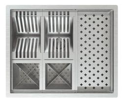 Pia Calha P/ Cozinha De Inox Gourmet Embutir Ou Sobrepor