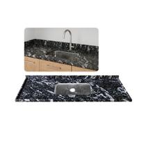 Pia Cozinha Indiano 180cm Cuba Inox N2 14cm Funda Completo