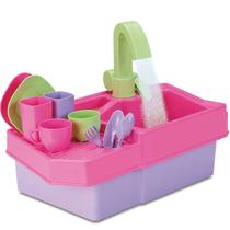 Pia Cozinha Infantil Saí Água Mamy Cook Acqua Menina Pia Cozinha Infantil Saí Água Mamy Cook Acqua Menina