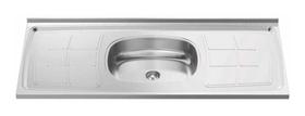 Pia cozinha inox bali 120 x 52cm - ghelplus