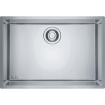 Pia Cuba De Inox 60X40 Quadrada Area Gourmet Embutir Ou Sobrepor Escorredor - Estilo e Funcionalidade para Seu Espaço AJLstore