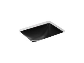 Pia de banheiro KOHLER Caxton Retangle Undermount Black