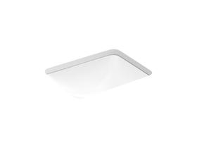 Pia de banheiro KOHLER Caxton Retangle Undermount White
