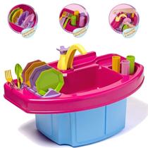 Pia De Brinquedo Acqua Clean Sai Agua De Verdade - Cotiplas