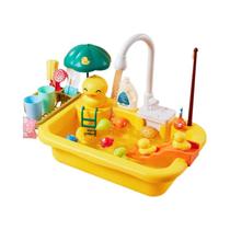Pia de Cozinha Elétrica Infantil - Brinquedo de Simulação com Água Corrente Pia de Cozinha Elétrica Infantil - Brinquedo de Simulação com Água Corrente