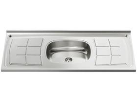 Pia de Cozinha Inox 105x52cm - Ghel Plus