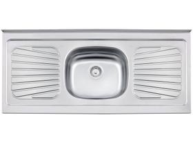 Pia de Cozinha Inox Tramontina 120x52cm Standard