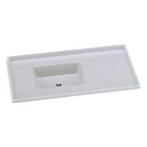Pia De Cozinha Mármore Sintético 100x53cm Multimóveis CR20478 Gelo