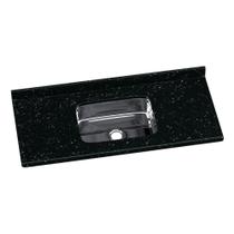 Pia de Cozinha Mármore Sintético 120x55cm com Cuba Aço Inox Multimóveis CR20472 Pia de Cozinha Mármore Sintético 120x55cm com Cuba Aço Inox Multimóveis CR20472