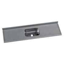 Pia De Cozinha Mármore Sintético 180x55cm Com Cuba Aço Inox Multimóveis Cr20476 Cinza